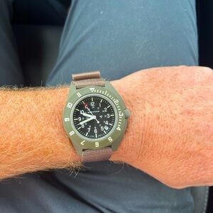 Marathon Watch Company 41mm quartz navigator pilot watch